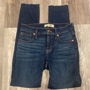 Madewell Frayed Skinny Jean
